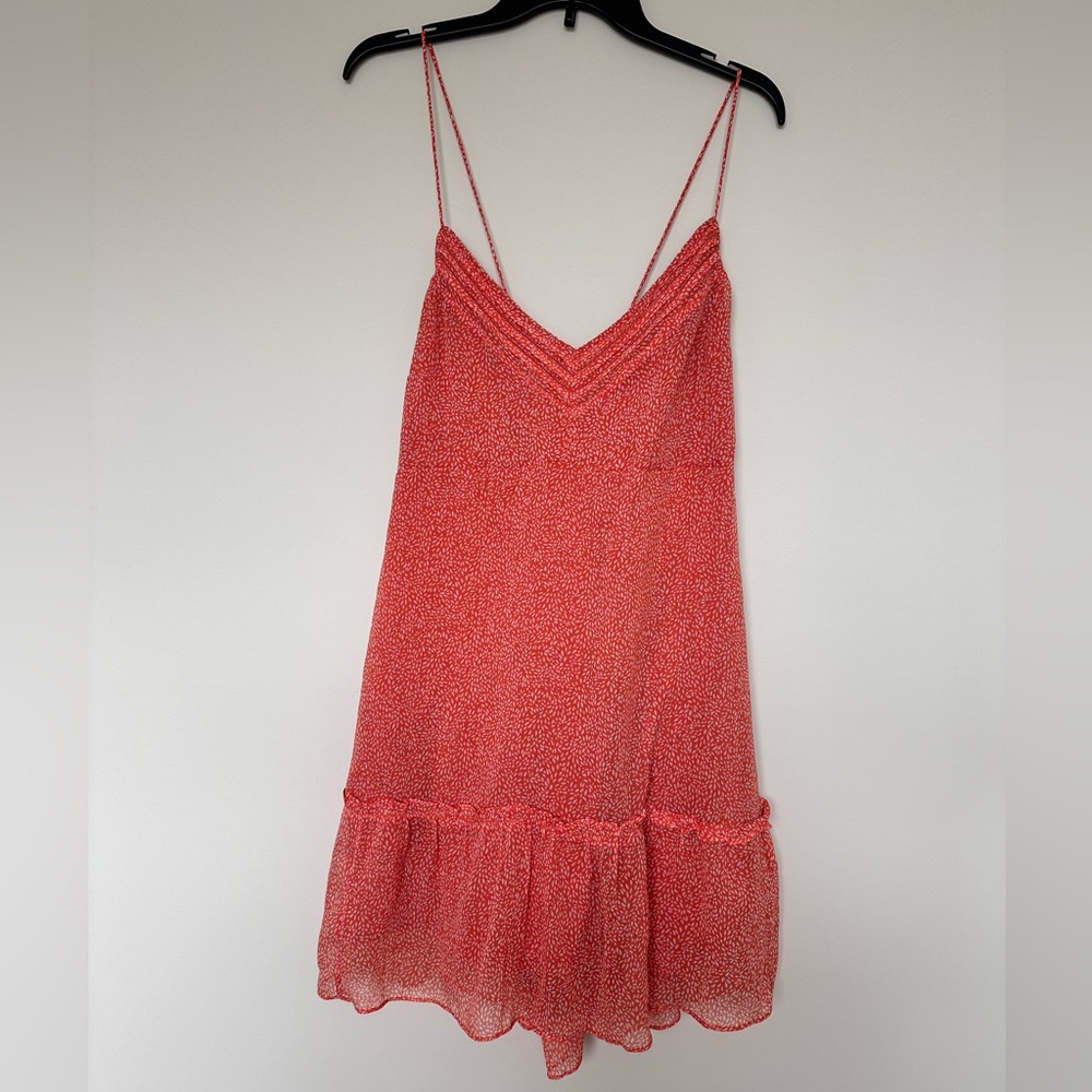 Orange tank dress